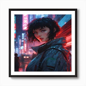 Ghost In The Shell Art Print