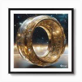 Golden Ring Art Print
