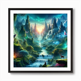 Fairytale Forest Art Print