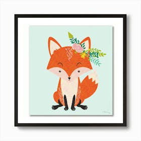 Little Fox Art Print