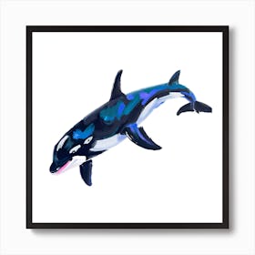 Orca Whale 08 Art Print