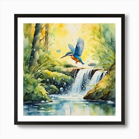 kingfisher Art Print