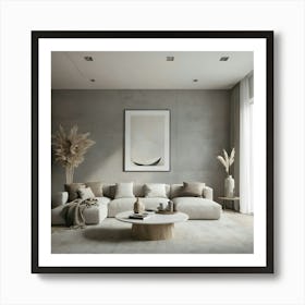 Modern Living Room 127 Art Print