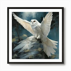 Snowy Owl Art Print