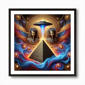 Secrets of the Nile: Discovering the Magic of Egypt Art Print