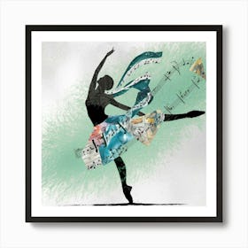 Ballet Dancer 8 Art Print