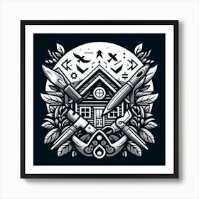 House Of Tools Art Print