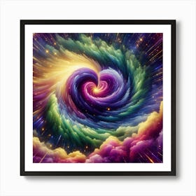 Spiral Galaxy Art Print