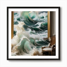 'Waves' Art Print