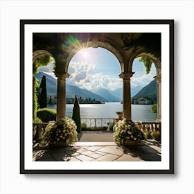 Lake Como Art Print