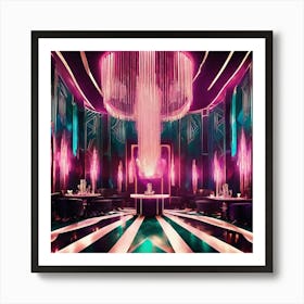 Deco Room Art Print