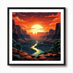 Grand Canyon National Park Art Print