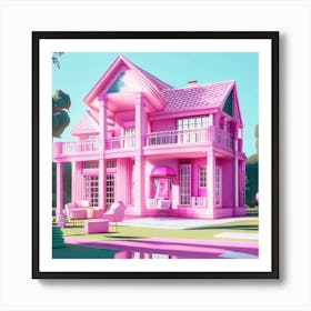 Barbie Dream House (715) Art Print