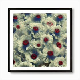 Anemone Flowers Art Print