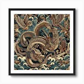 Chinese Dragon Art Print