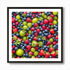 Ripe Berries Art Print