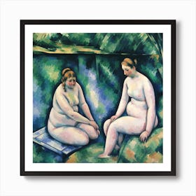 The Bathers, Paul Cézanne Art Print