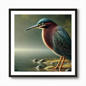 Heron Art Print