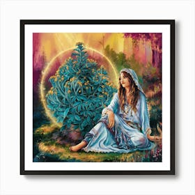 Shamanic Woman 2 Art Print