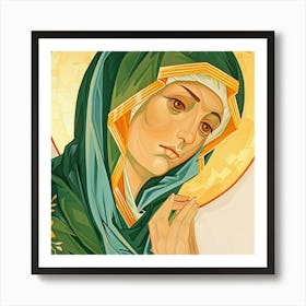 Virgin Mary 1 Art Print