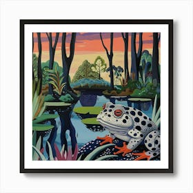 Vivid Oasis Art Print