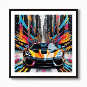 Lamborghini 38 Art Print