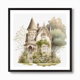 Victorian House Art Print