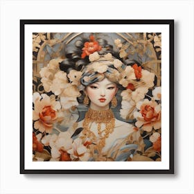 Chinese Woman 1 Art Print