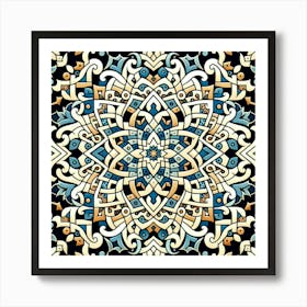 Turkish Ornamental Pattern Art Print