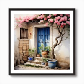 Door To The Garden Art Print