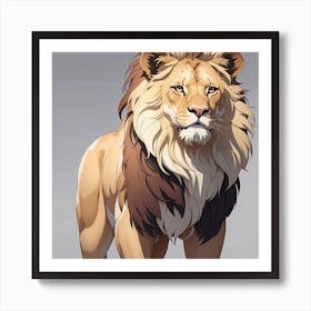 Lions Art Print