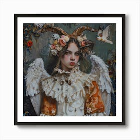 Forlorn Angel Art Print