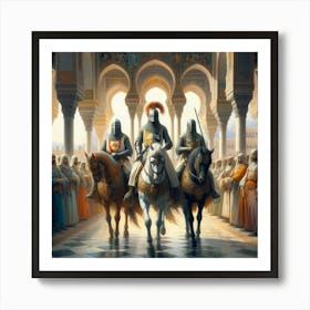 Knights Of The Round Table Art Print