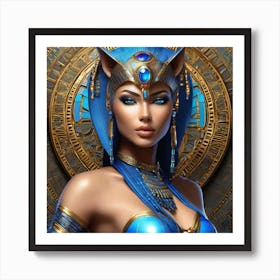 Egyptian Goddess 4 Art Print