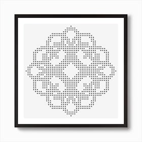 Dot Mandala 05 Art Print