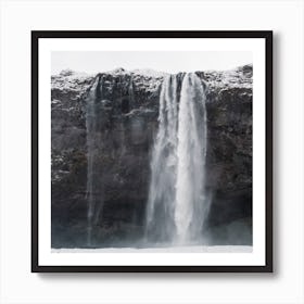 Seljalandsfoss Waterfall, Iceland Art Print