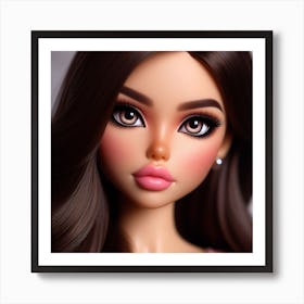 Barbie Doll Portrait 1 Poster