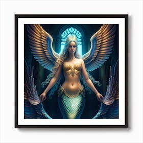 Mermaid 14 Art Print