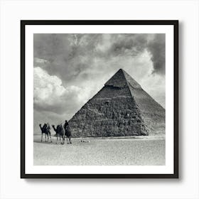 Great Pyramid Of Giza Art Print