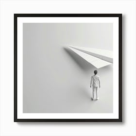 Paper Airplane 1 Art Print