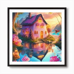 Fairy House Art Print