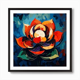 Lotus Flower 3 Art Print