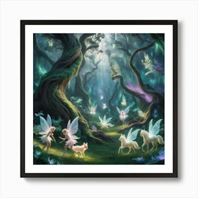 Fairy Forest Art Print