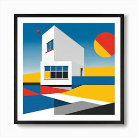 House Bauhaus Art Art Print