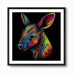 Kangaroo 12 Art Print