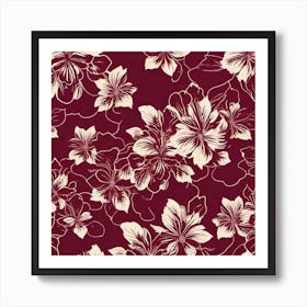 Hawaiian Flowers 2 Art Print