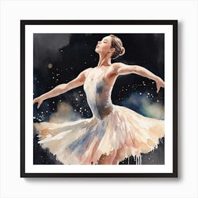 Ballet 4 Art Print