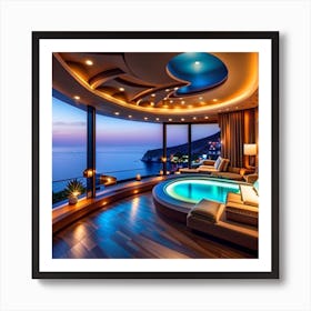 View Of The Sea Art Print