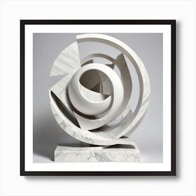 Abstract Sculpture 25 Art Print