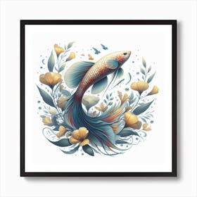 Aquarium fish Art Print